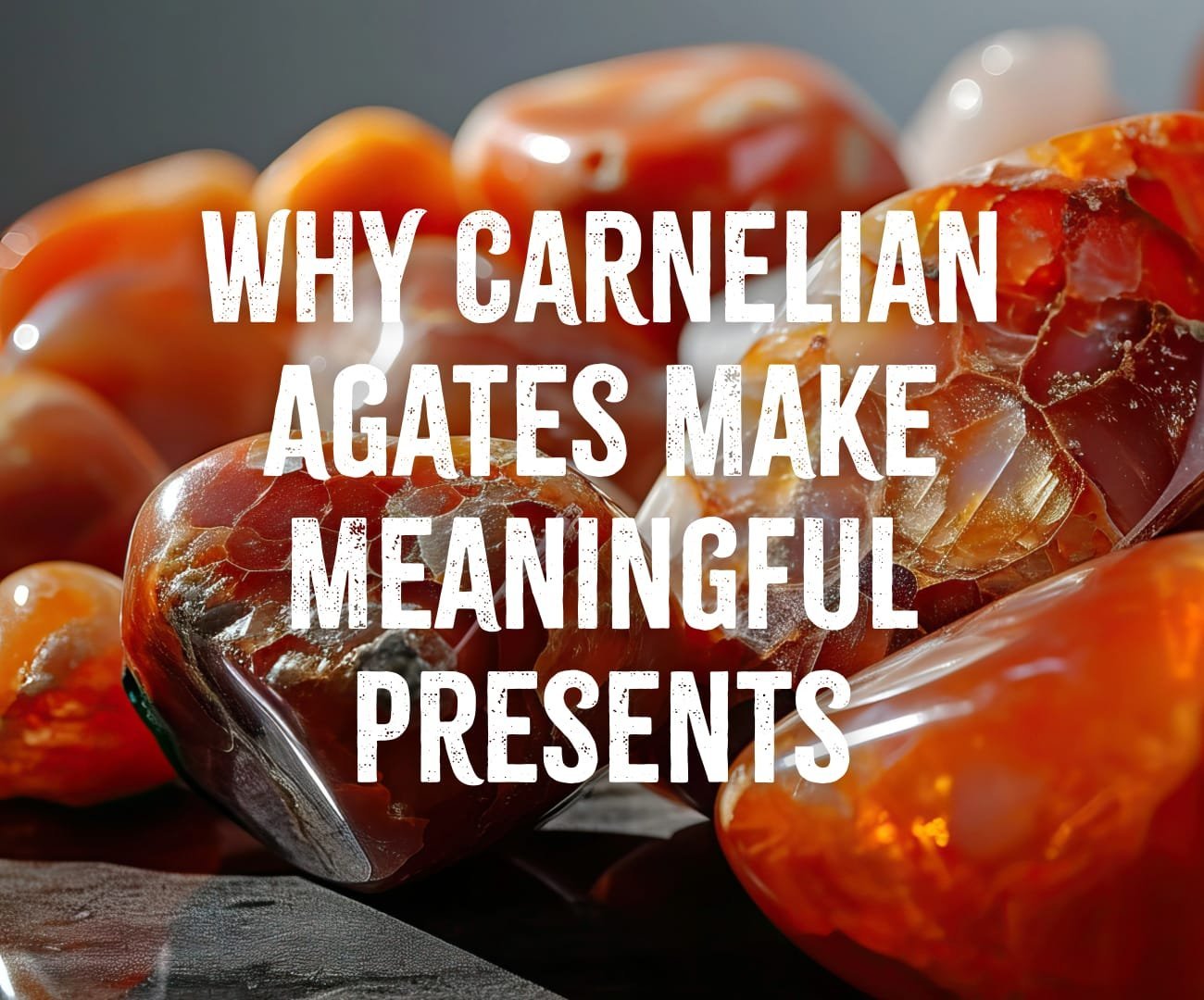 Why Carnelian Agates Make Meaningful Presents